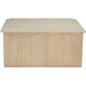 Lane 41 X 39 inch Natural Coffee Table